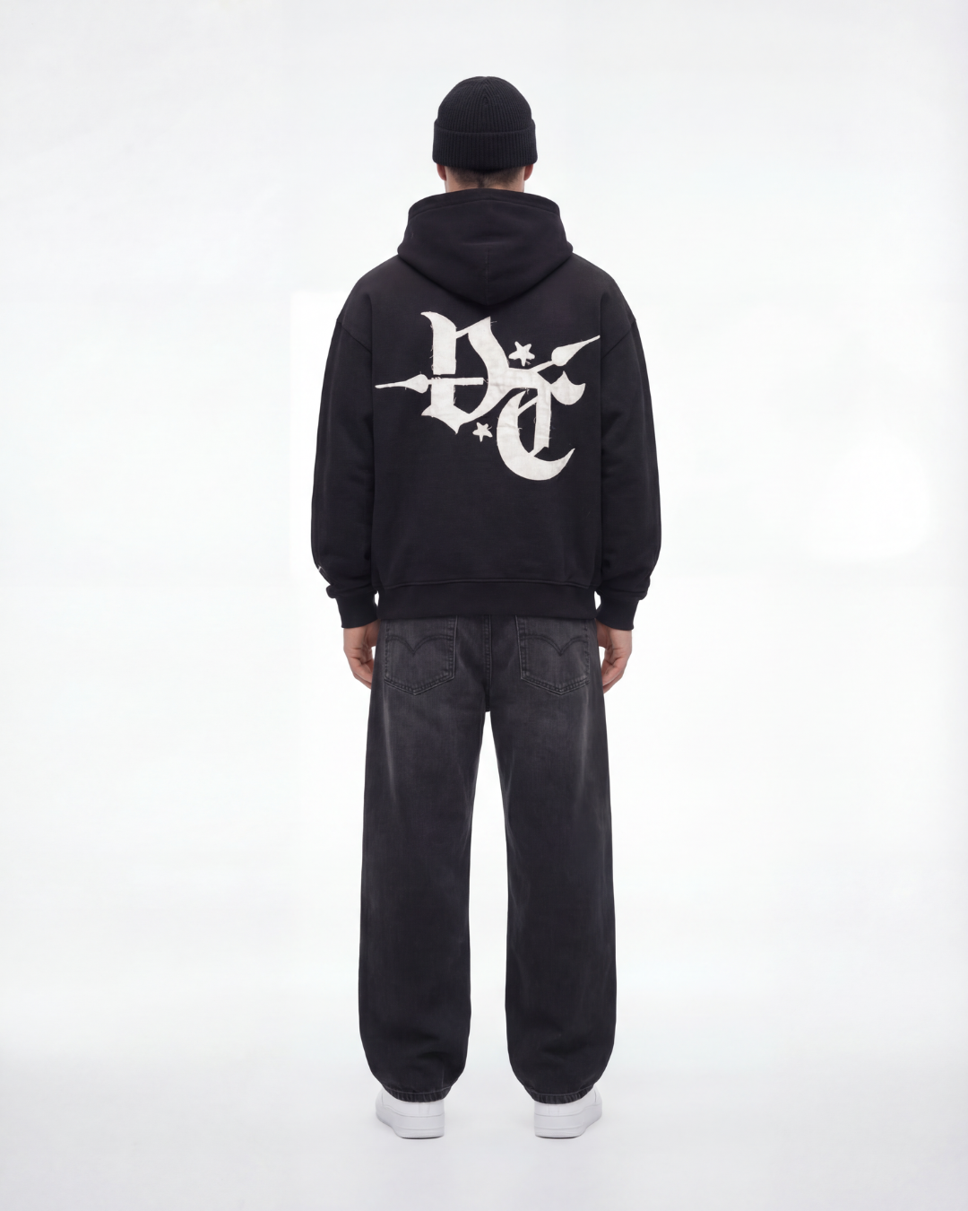 Different Times Hoodie- BLACK