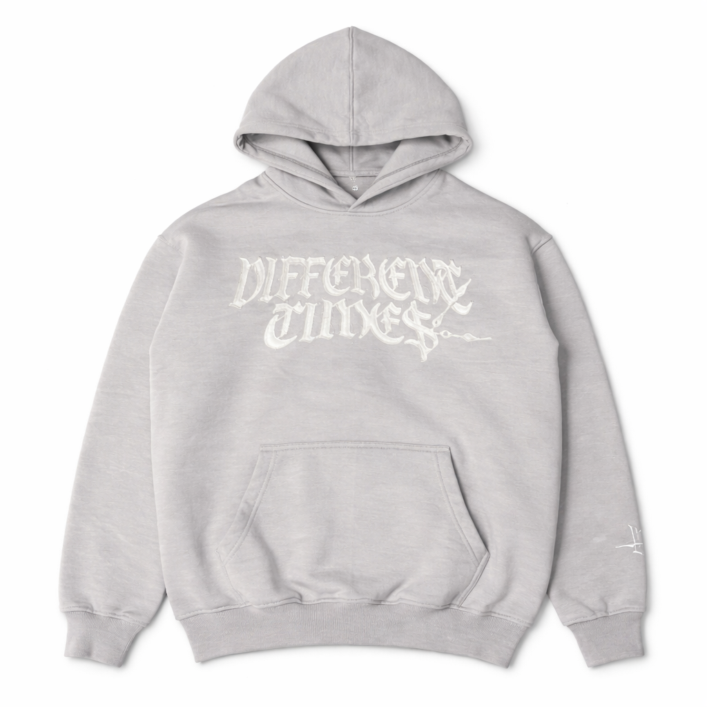 Different Times Hoodie- GREY